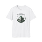 Never Give Up Mountain Graphic T-Shirt