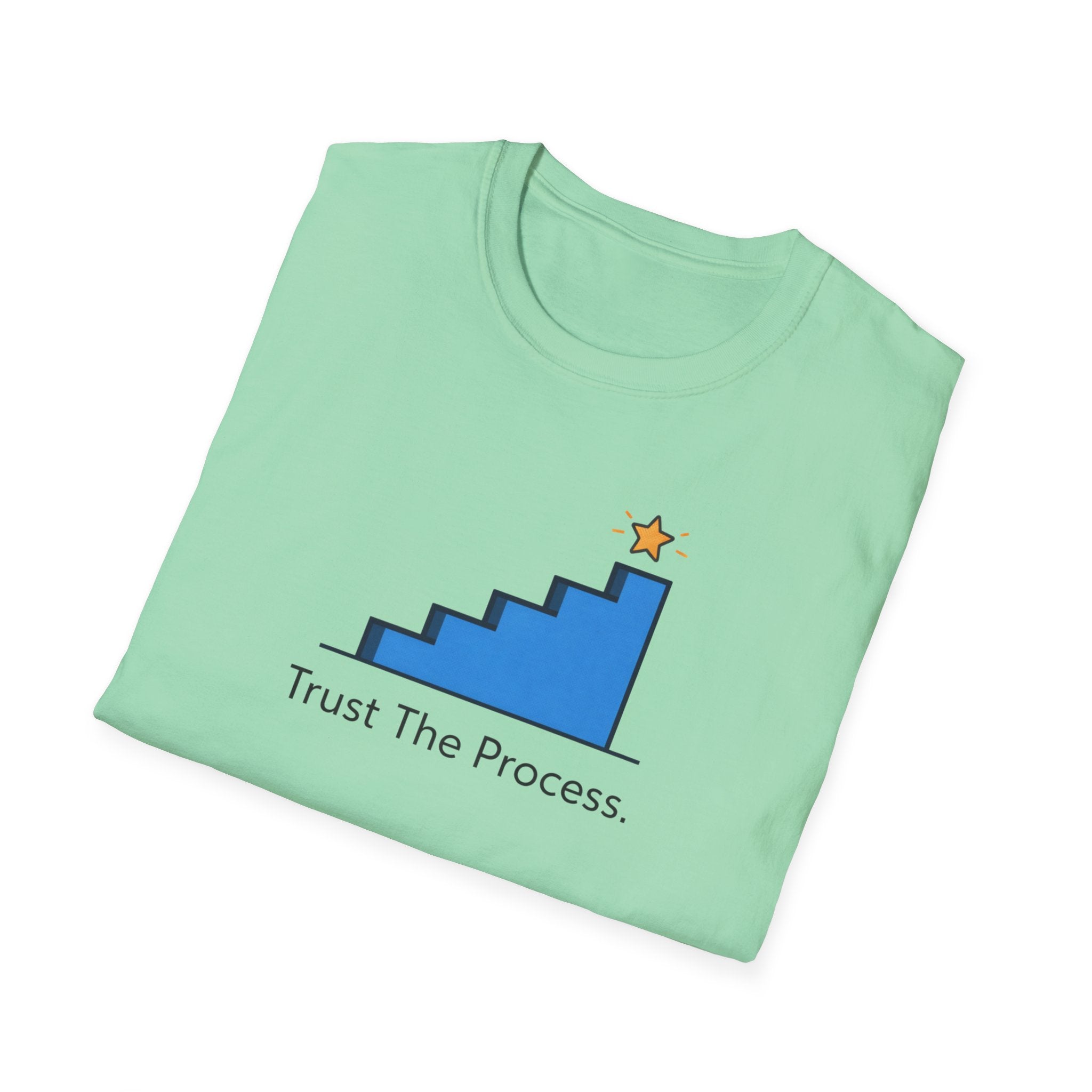 Trust The Process Stairs T-Shirt