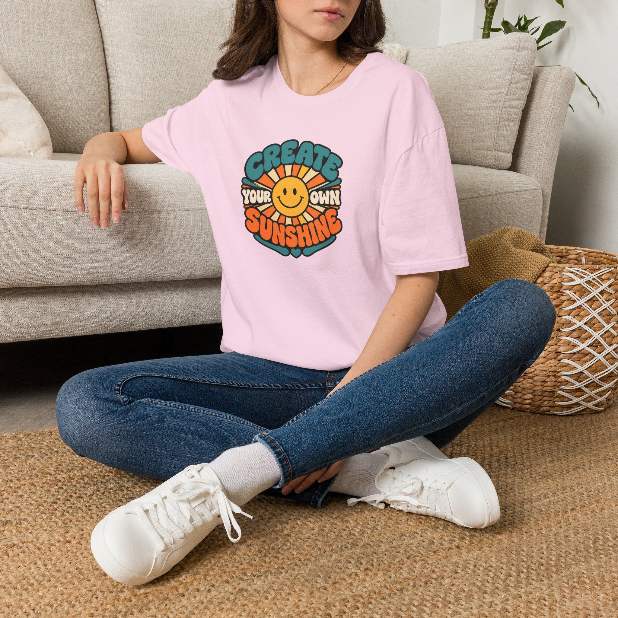 Choose Sunshine™ Positive Vibes Graphic T-Shirt