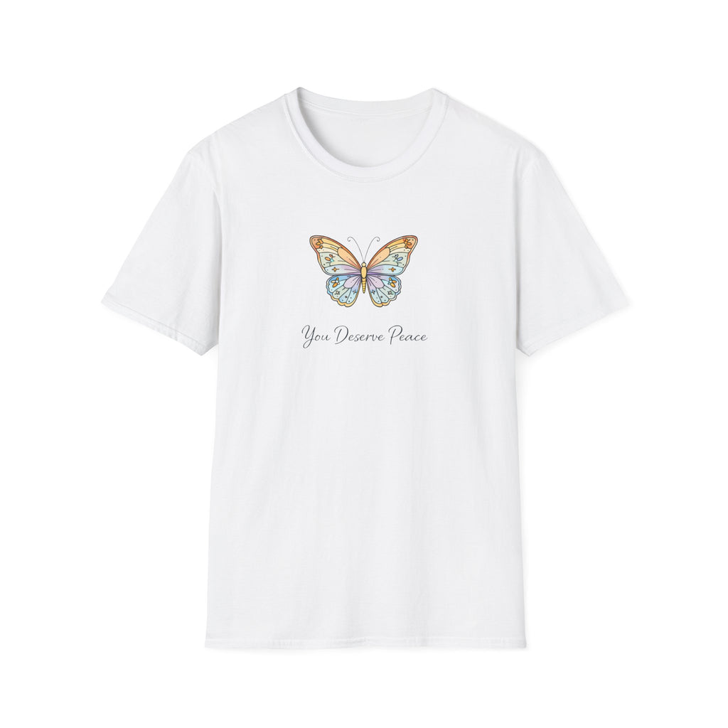 Deserve Peace Butterfly T-Shirt