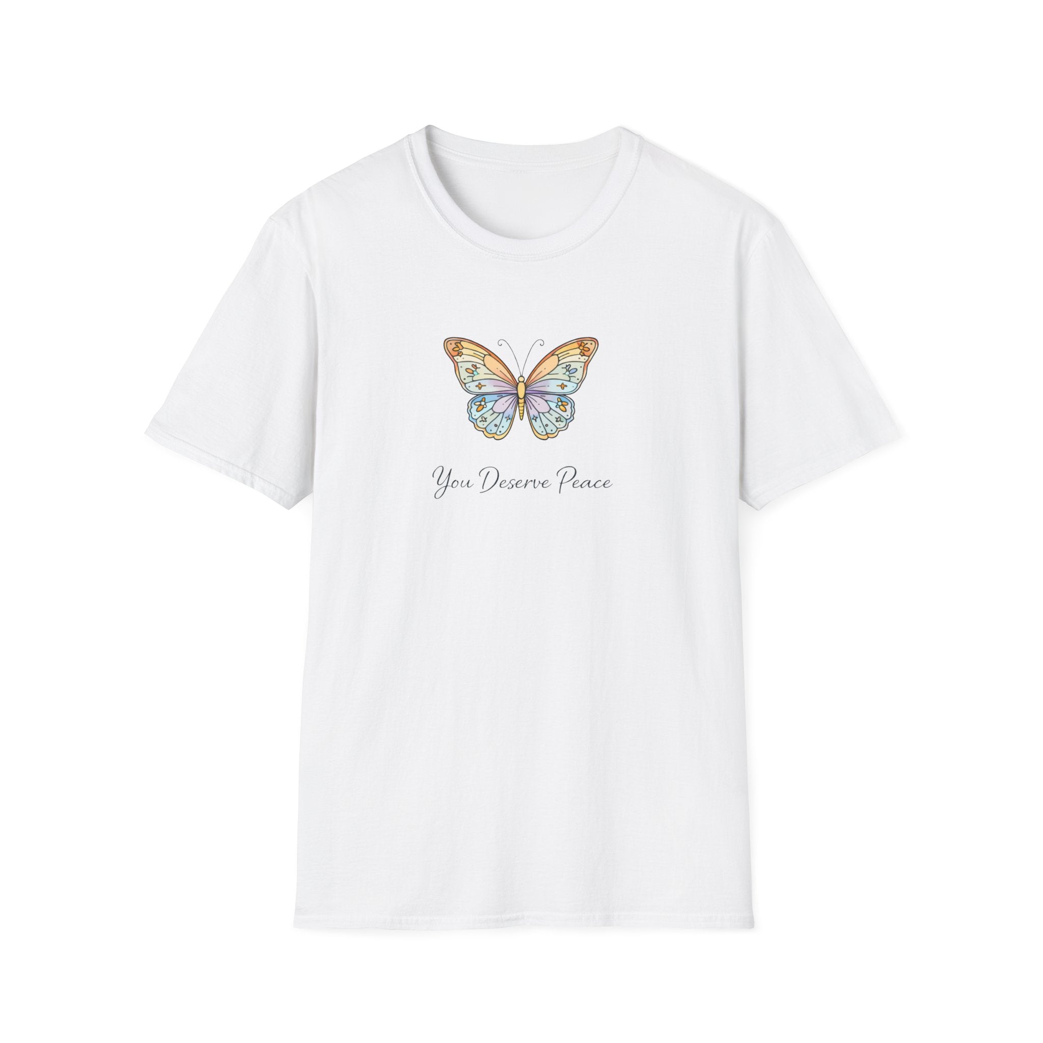 Deserve Peace Butterfly T-Shirt