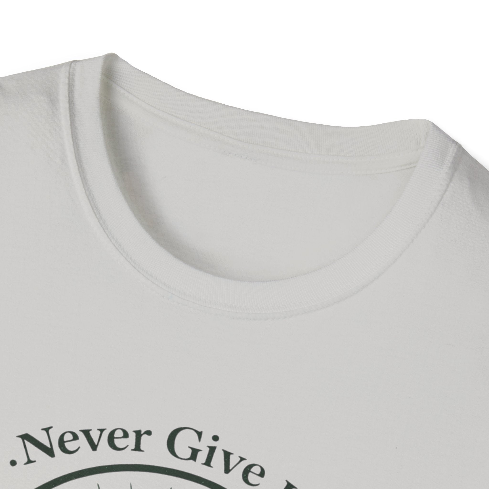 Never Give Up Mountain Graphic T-Shirt