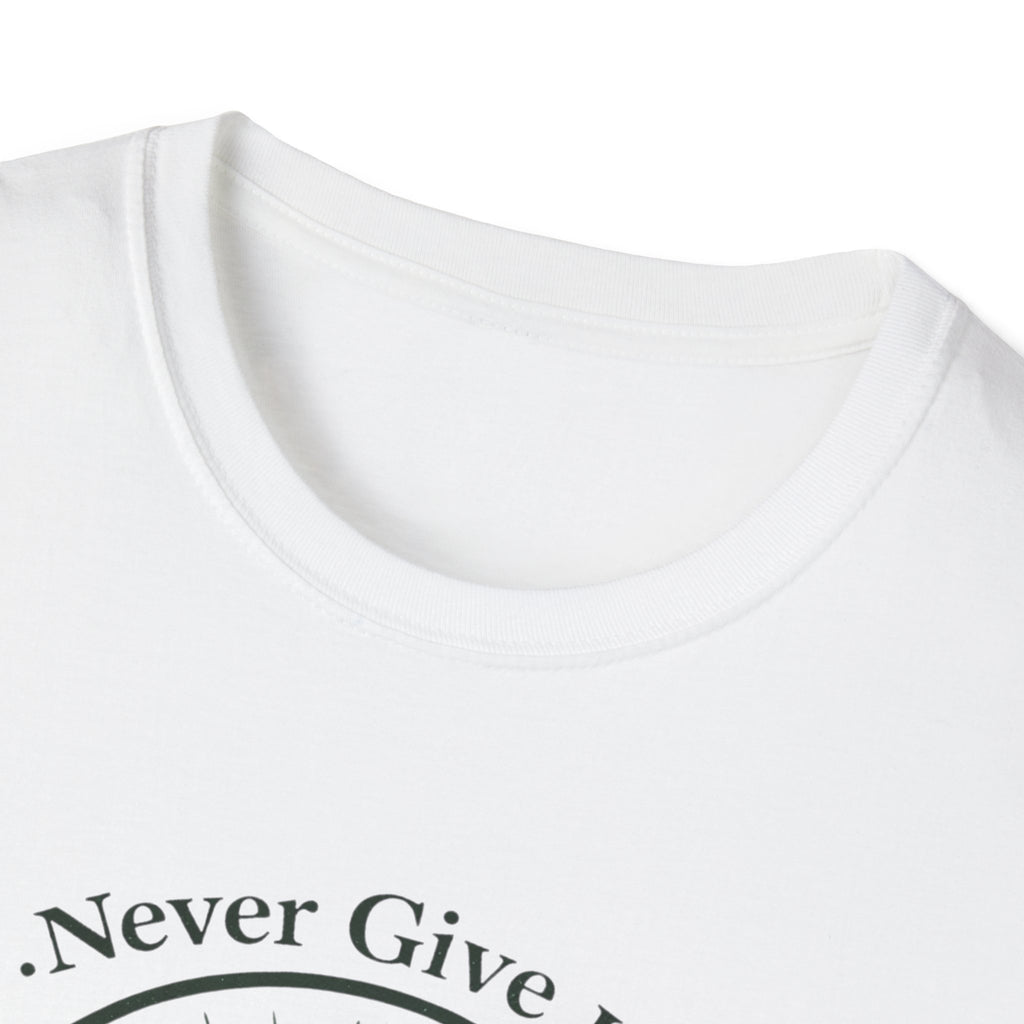 Never Give Up Mountain Graphic T-Shirt