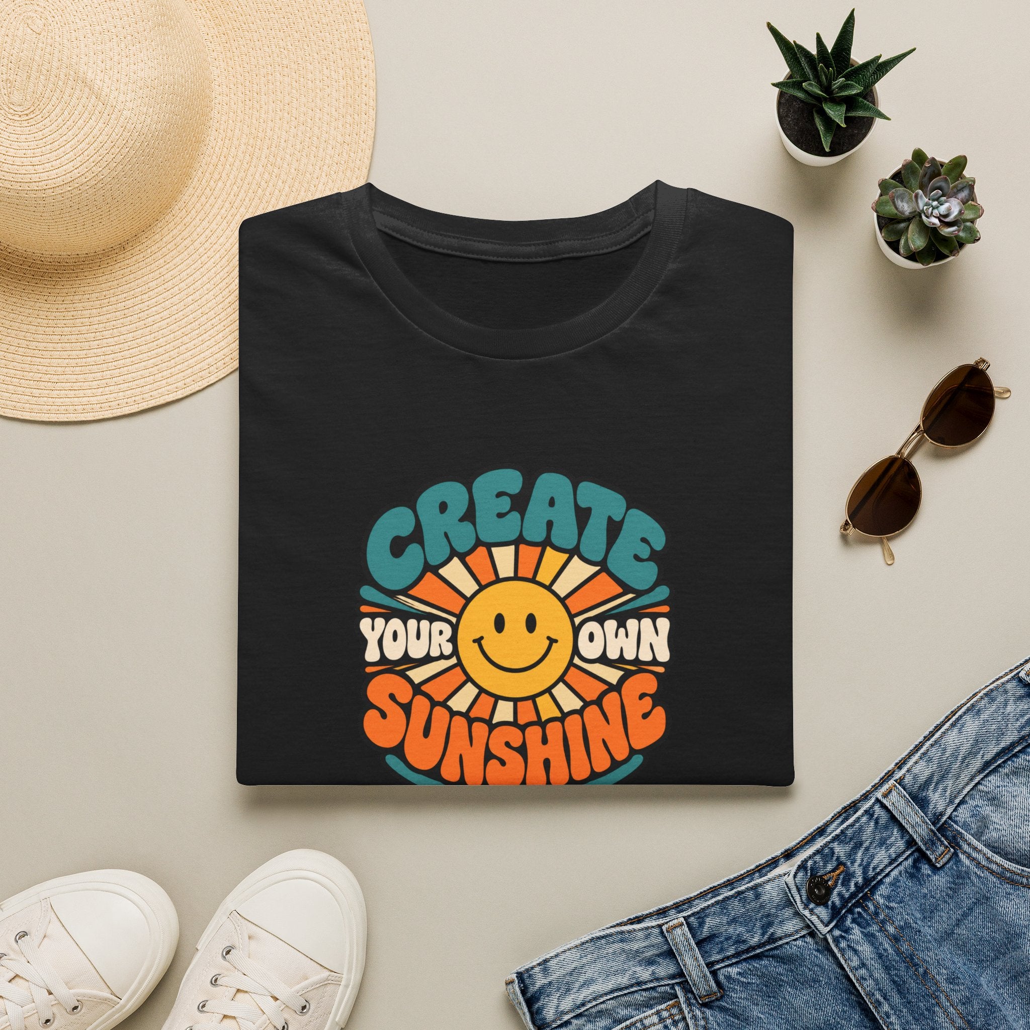 Choose Sunshine™ Positive Vibes Graphic T-Shirt