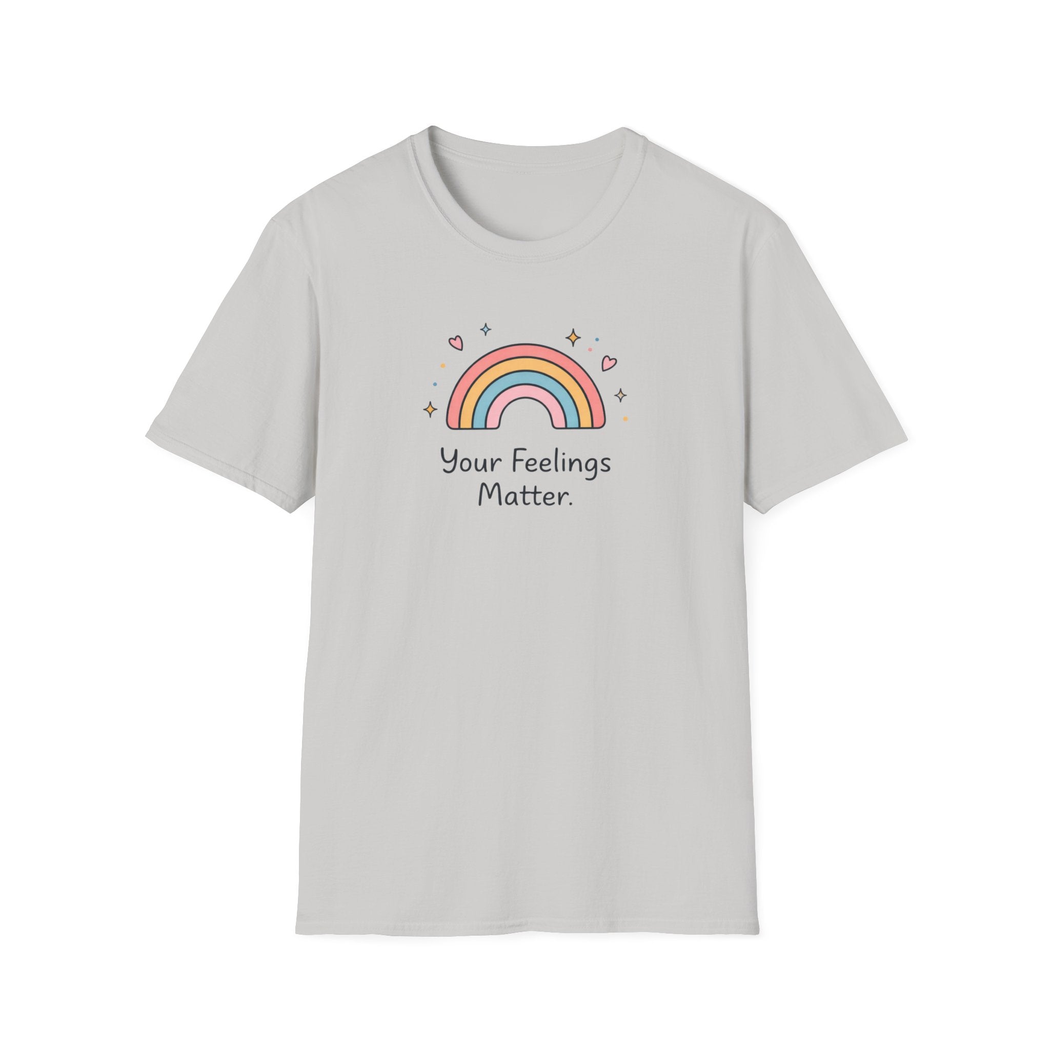Your Feelings Matter Rainbow T-Shirt