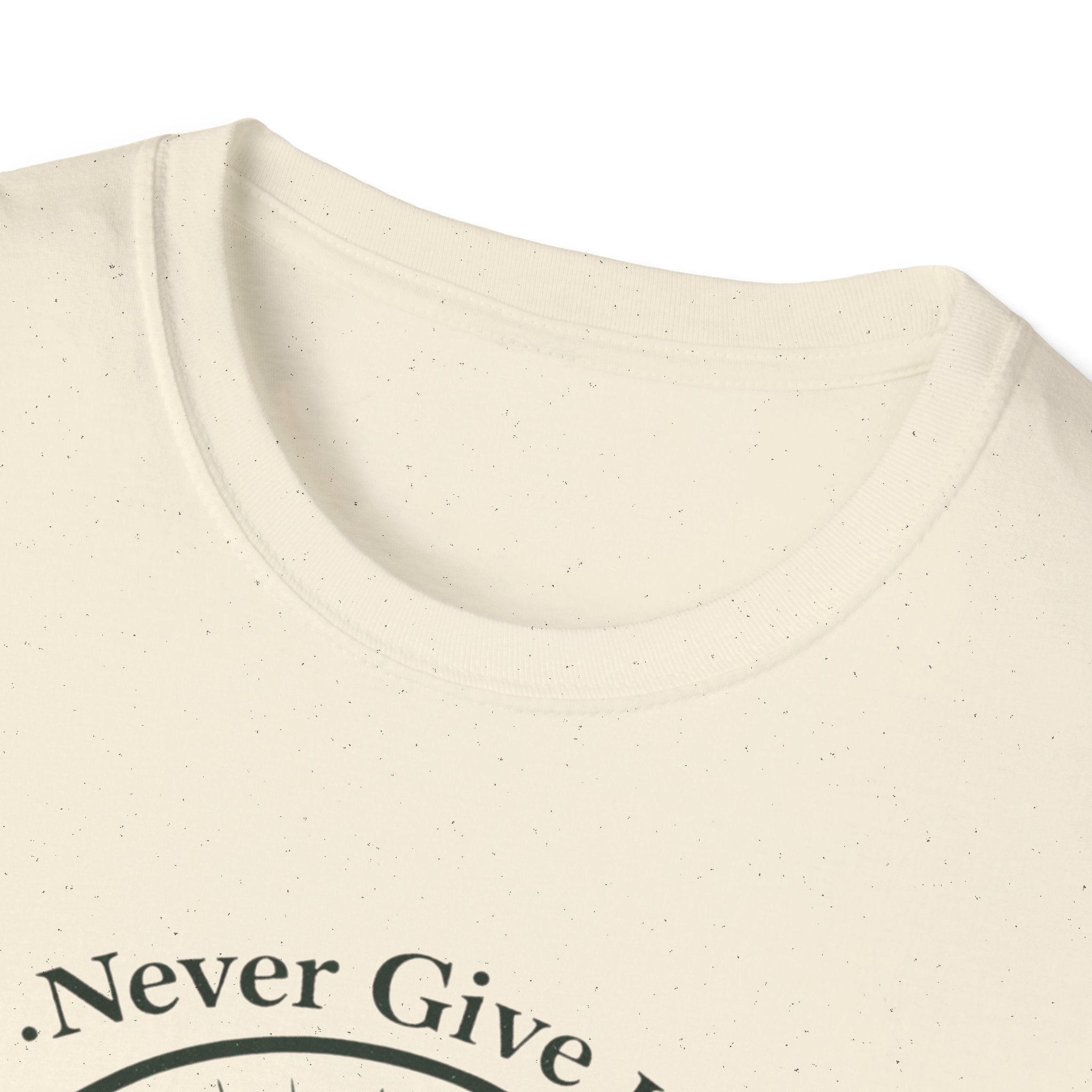 Never Give Up Mountain Graphic T-Shirt