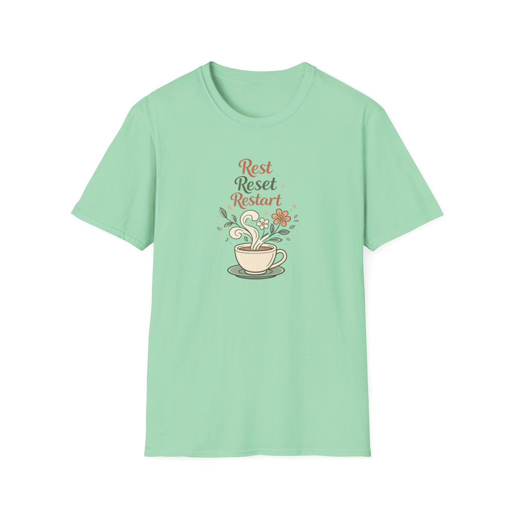 Rest Reset Restart T-Shirt