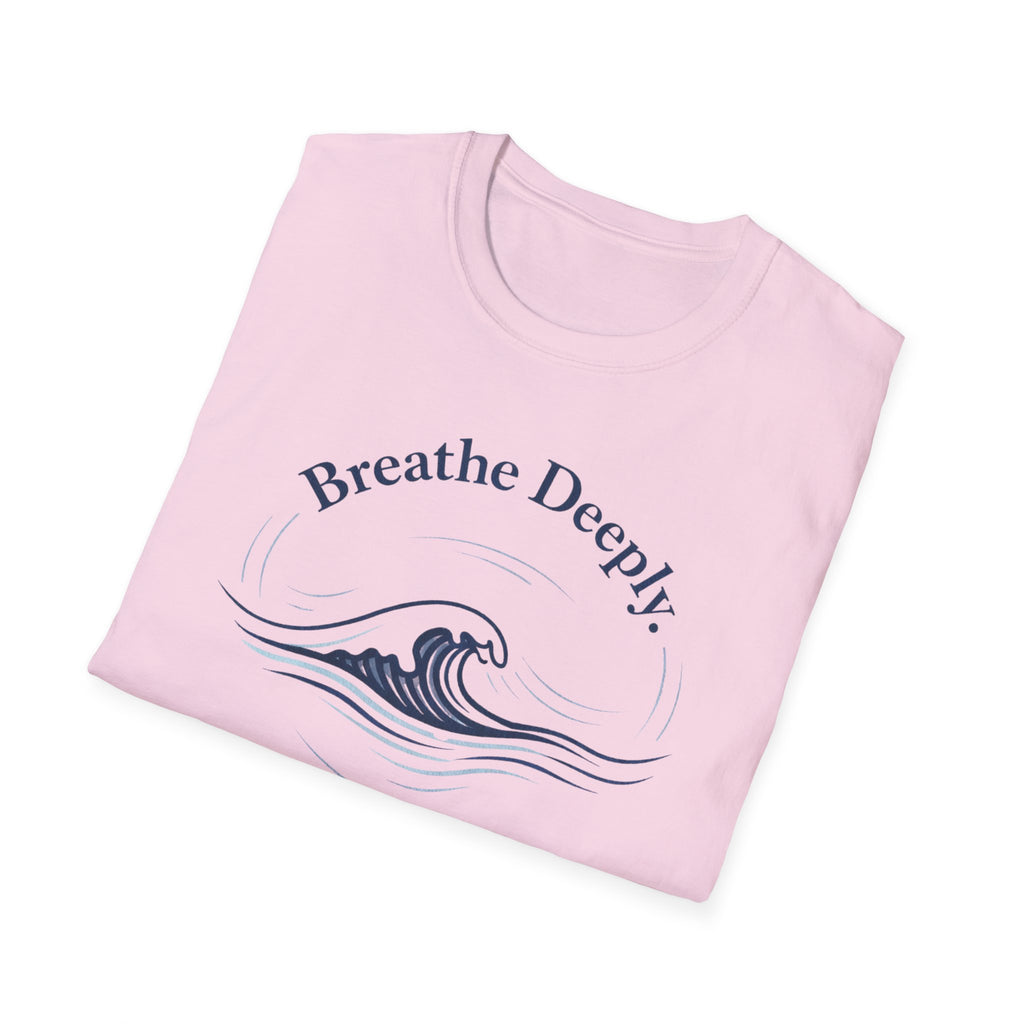 Breathe Deeply Wave T-Shirt