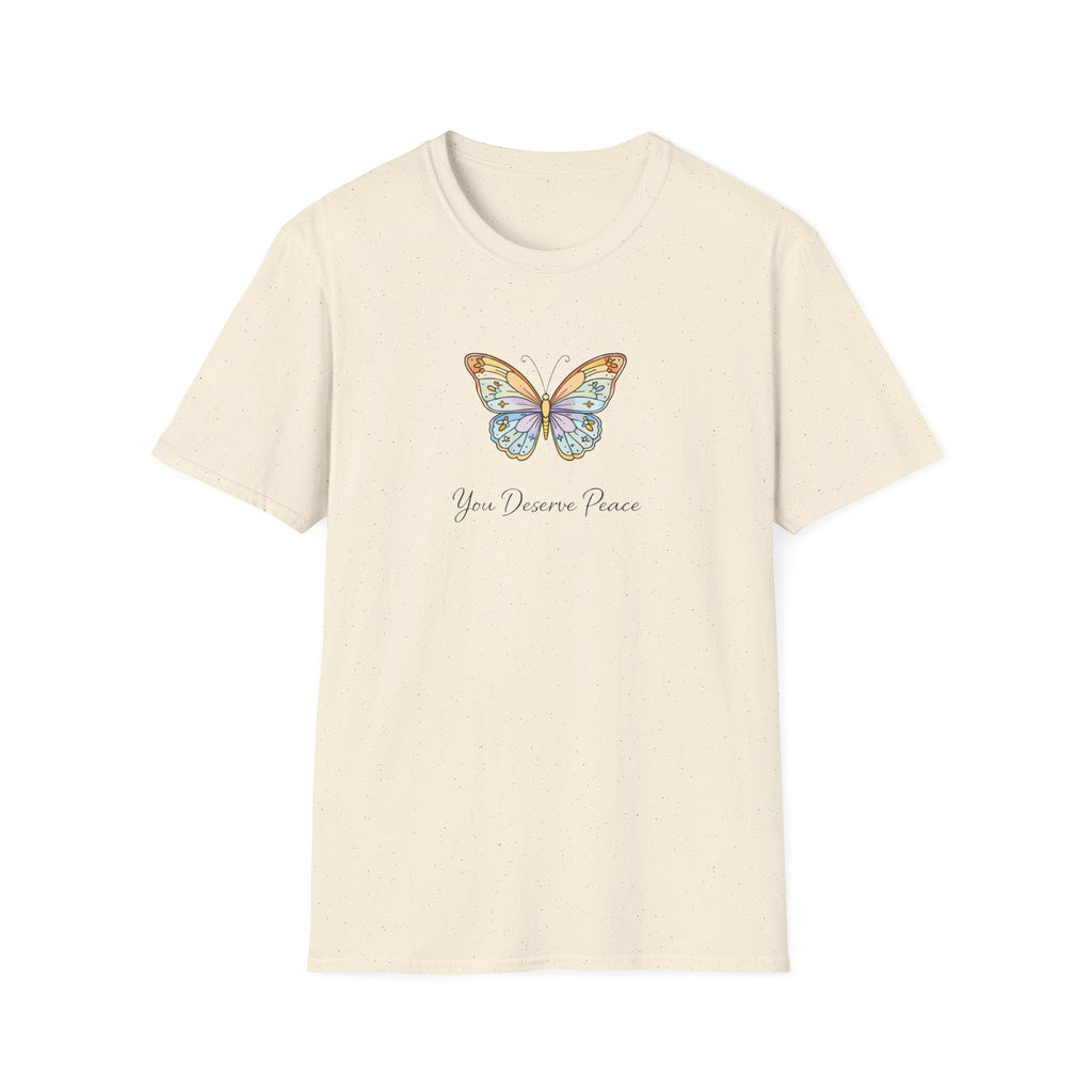 Deserve Peace Butterfly T-Shirt