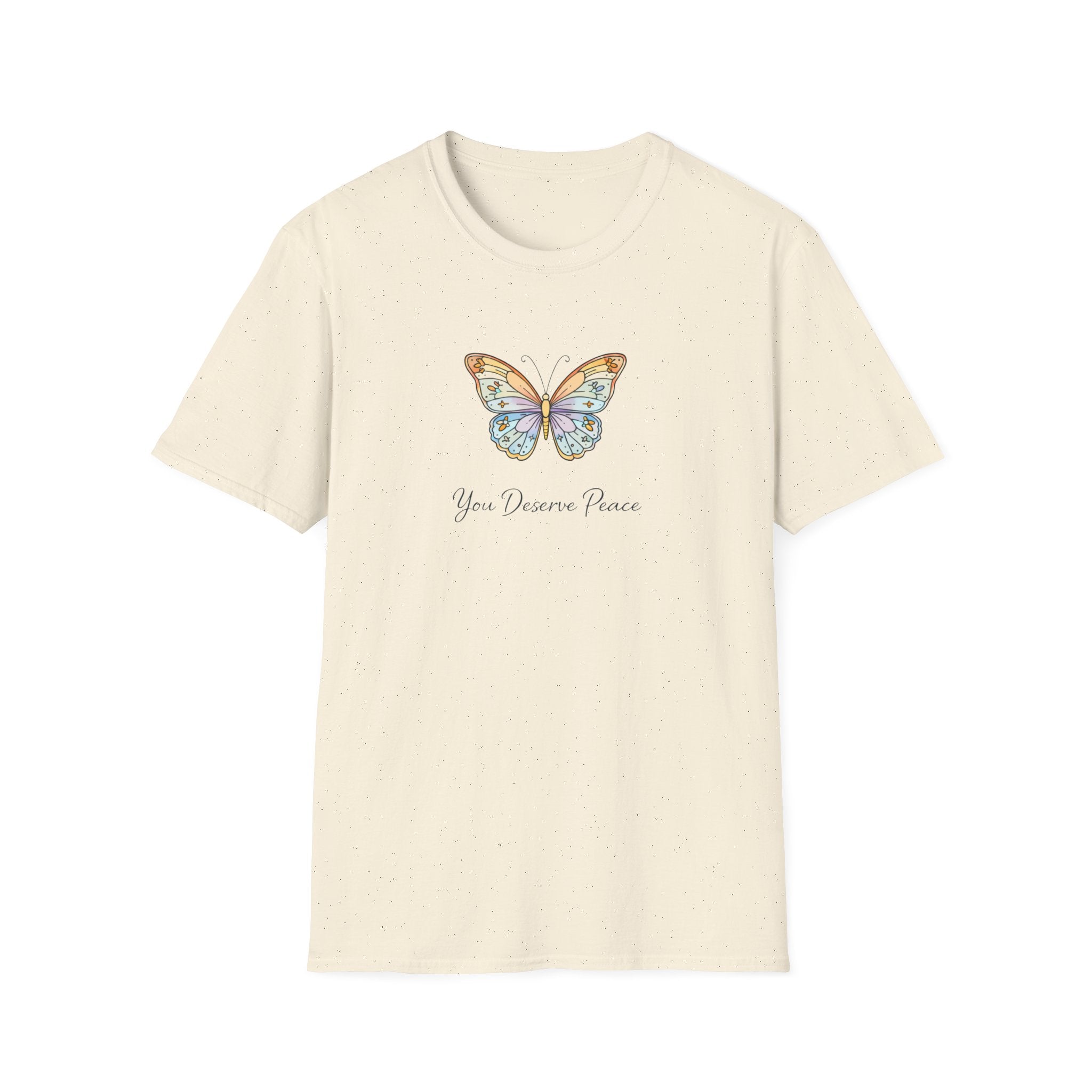 Deserve Peace Butterfly T-Shirt