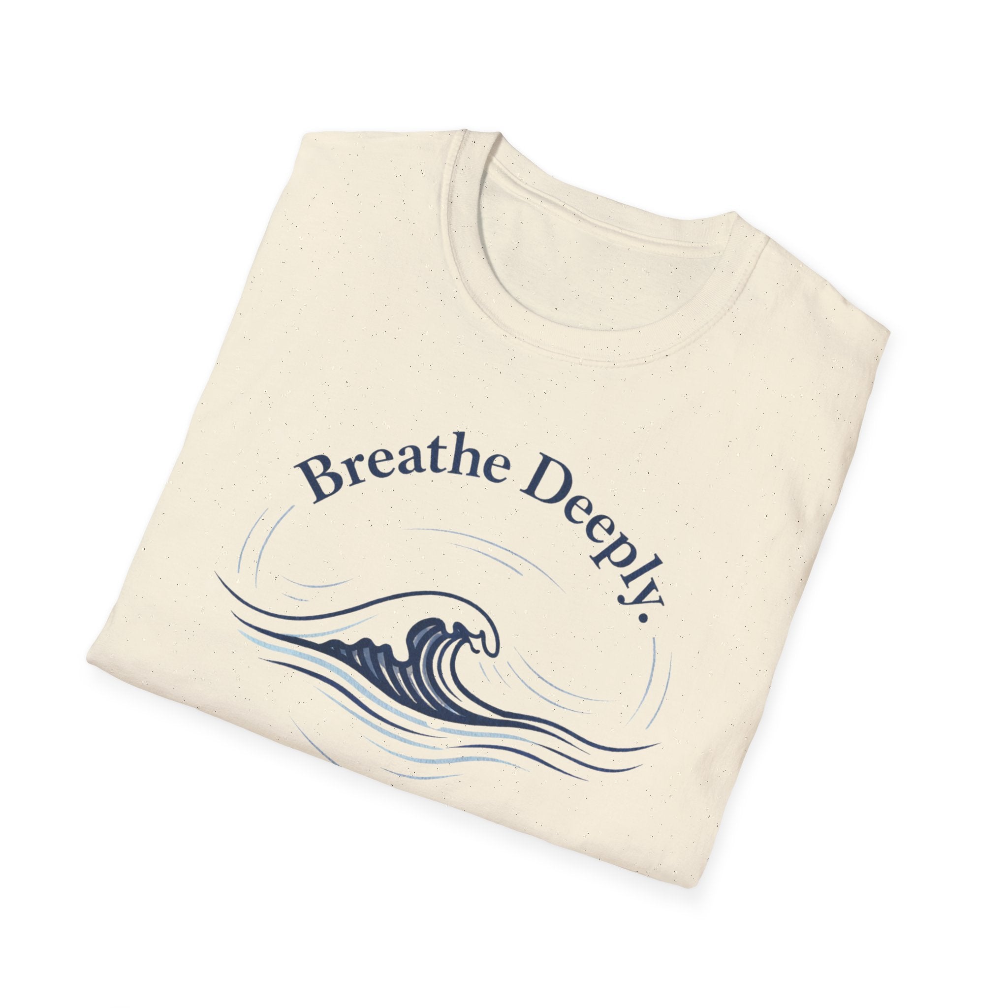 Breathe Deeply Wave T-Shirt