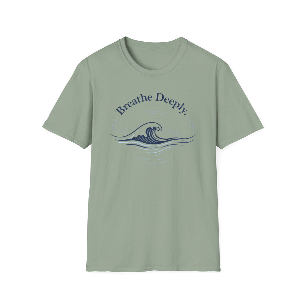 Breathe Deeply Wave T-Shirt