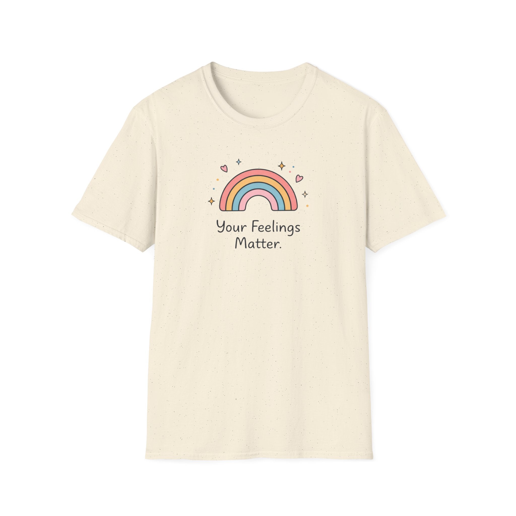 Your Feelings Matter Rainbow T-Shirt