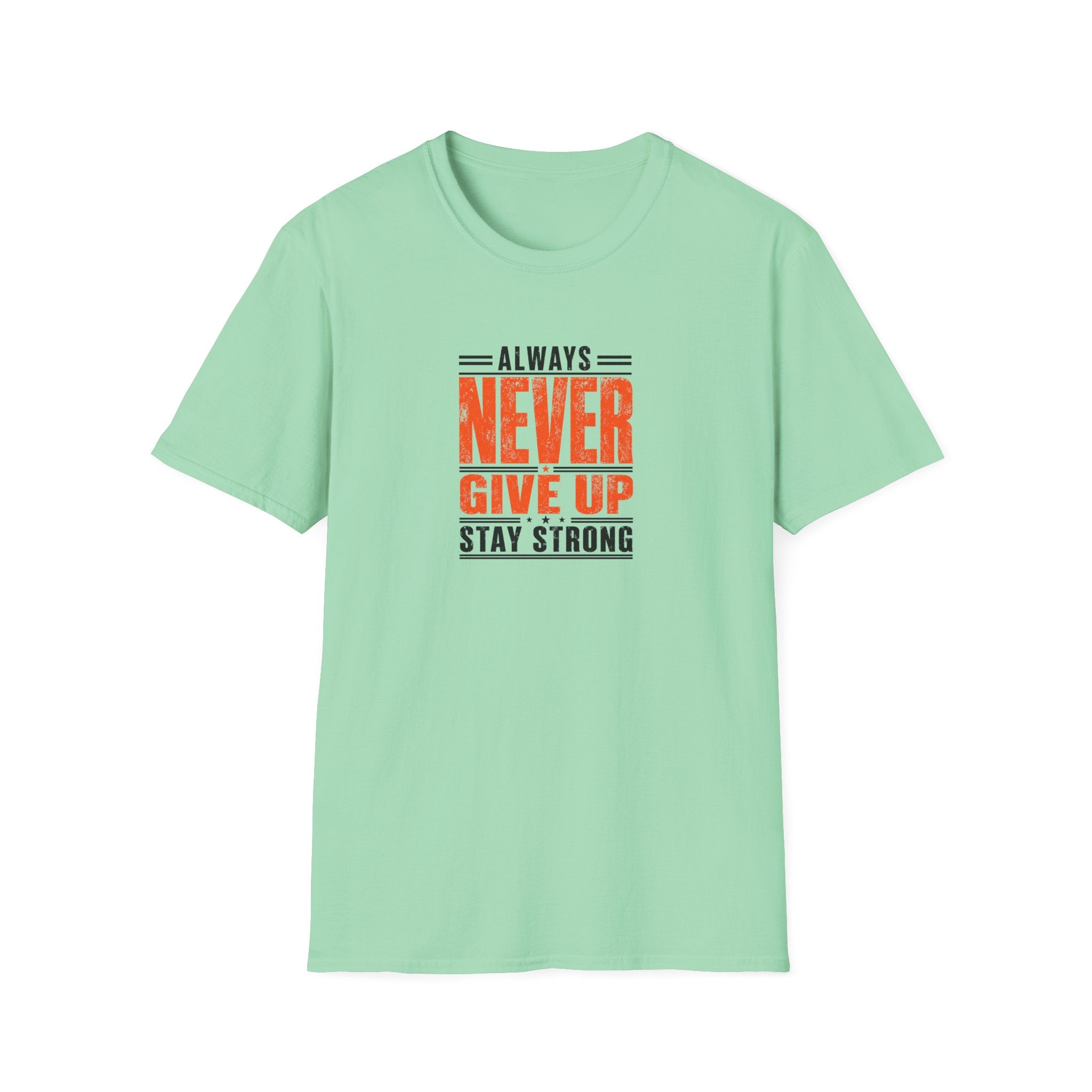 Never Give Up™ Motivational T-Shirt