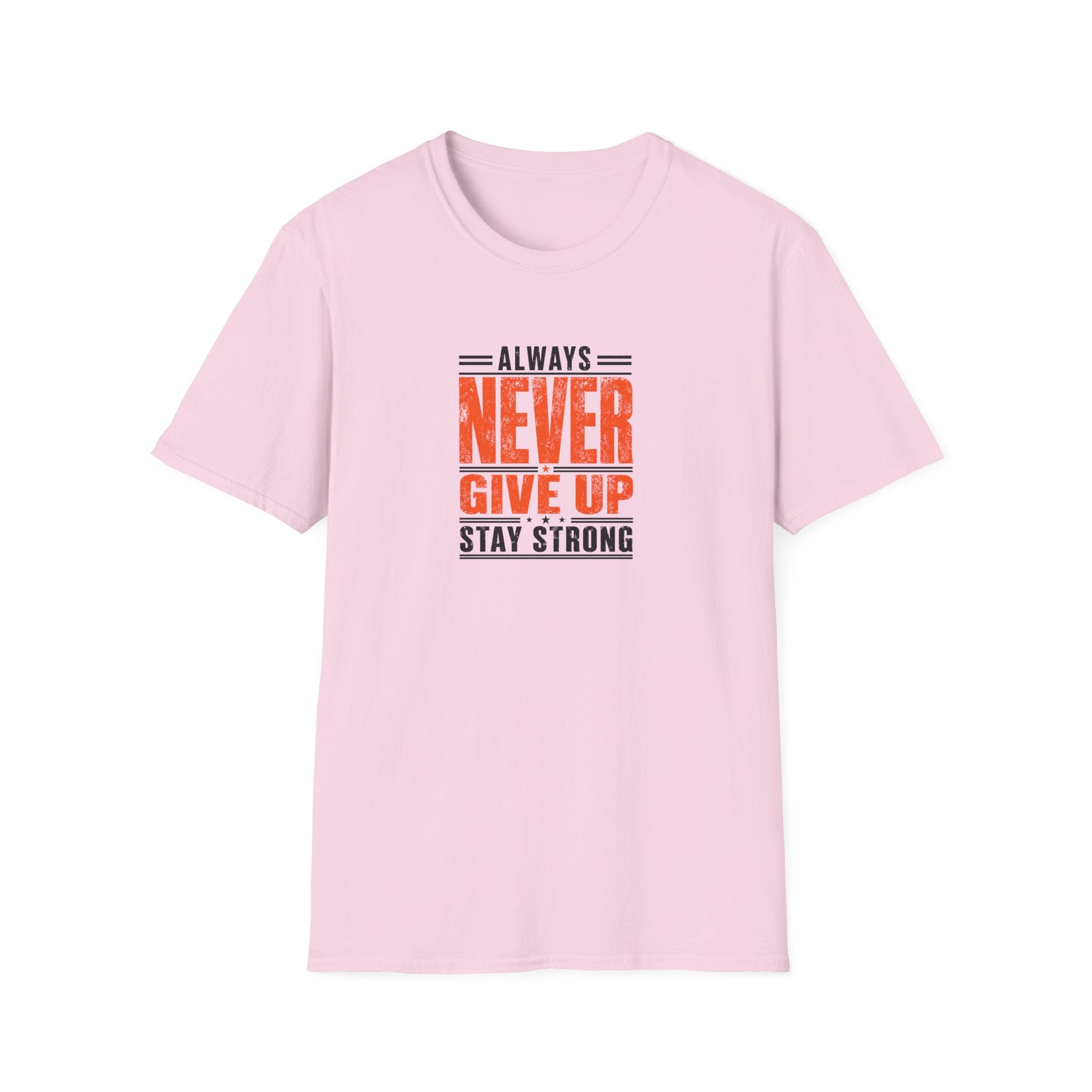 Never Give Up™ Motivational T-Shirt