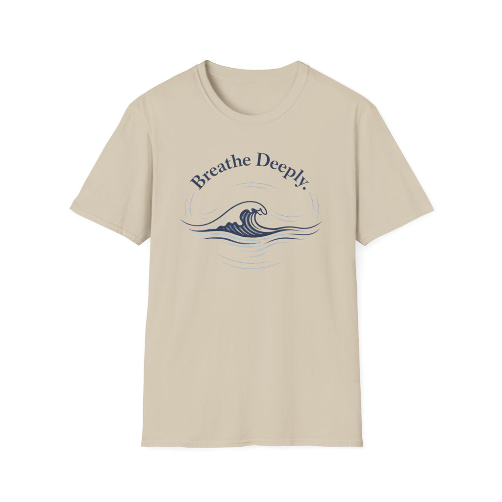 Breathe Deeply Wave T-Shirt