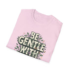 Be Gentle with Yourself Typhography T-Shirt