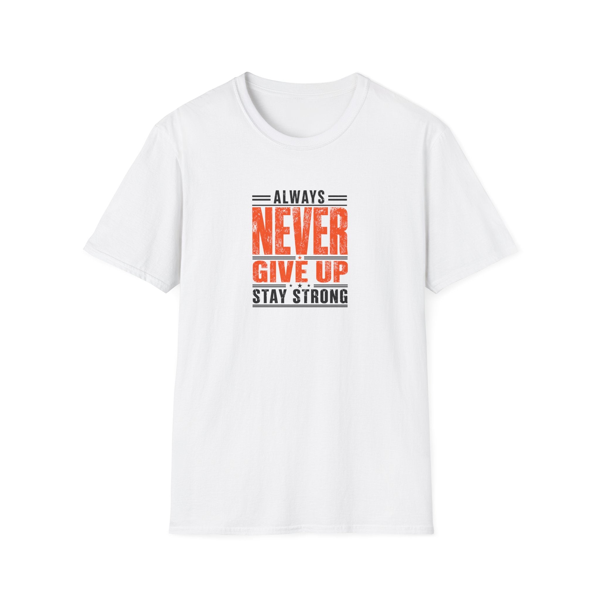 Never Give Up™ Motivational T-Shirt