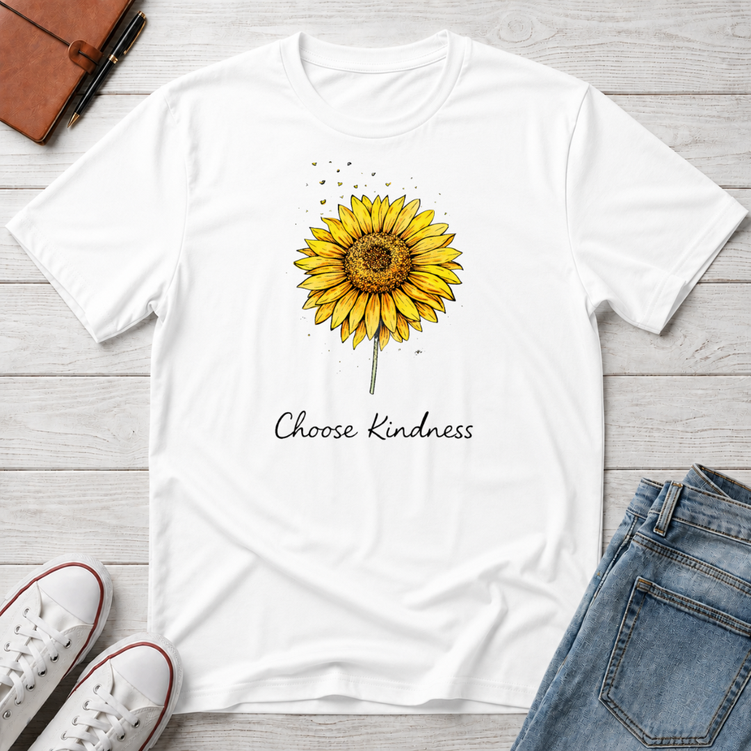 Choose Kindness Flower T-Shirt