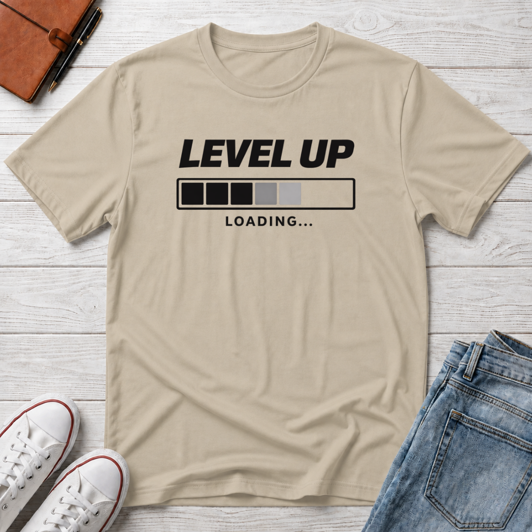 Level Up Mindset Graphic T-Shirt