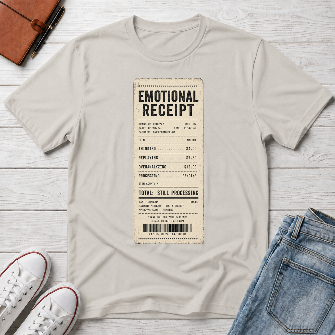 EMOTIONAL RECEIPT™ T-SHIRT