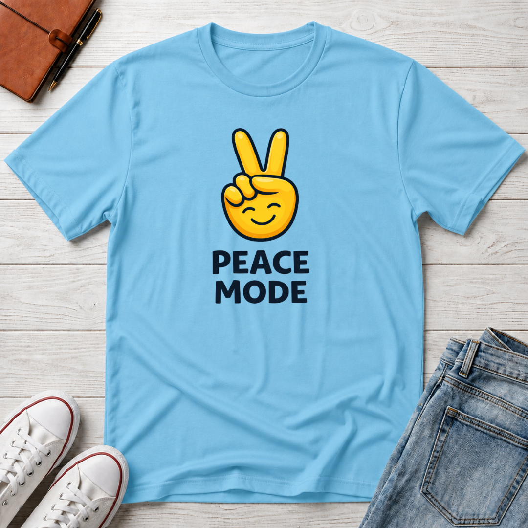 Peace Mode Emoji T-Shirt