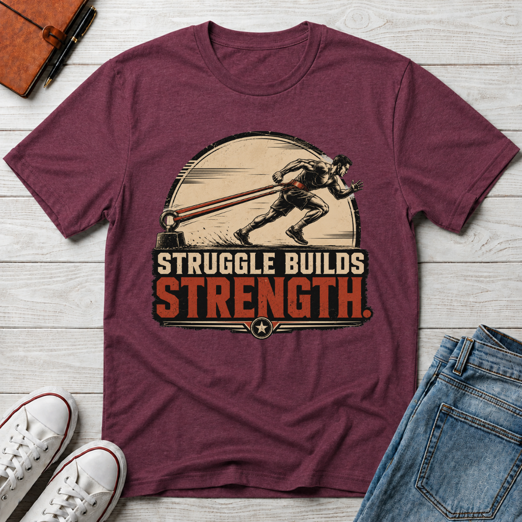STRUGGLE BUILDS STRENGTH™ T-SHIRT