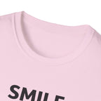 Smile For Me Typhography T-Shirt