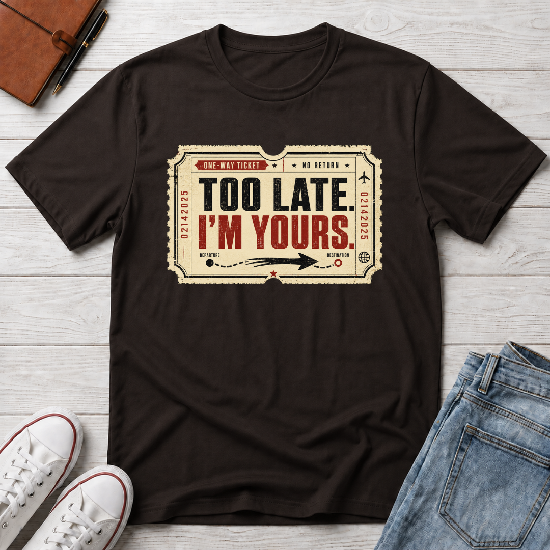 TOO LATE I'M YOURS™ T-SHIRT