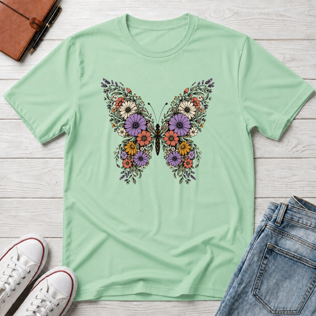 Blooming Butterfly™ Graphic T-Shirt 🦋