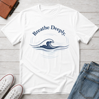Breathe Deeply Wave T-Shirt