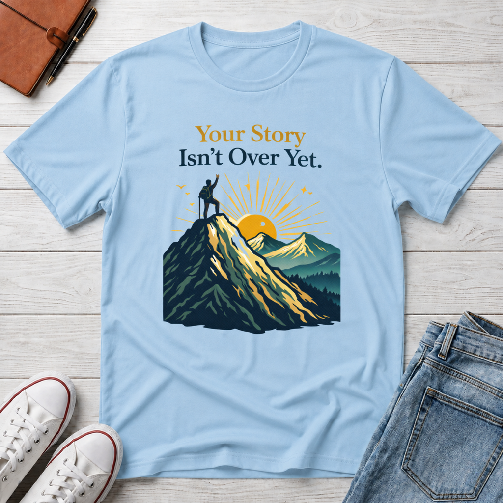 Story Isn't Over Mountain T-Shirt