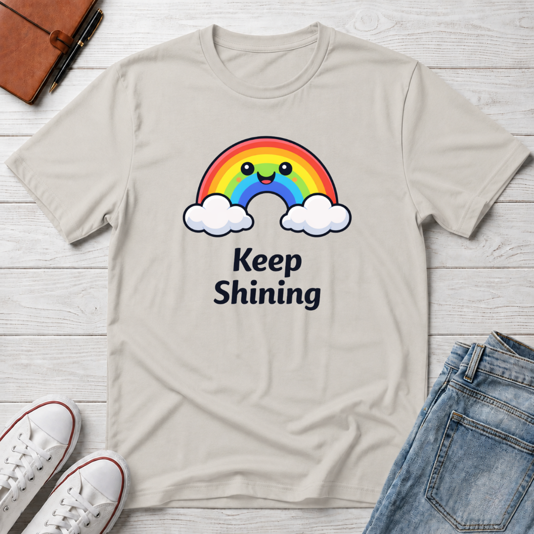 Keep Shining Rainbow T-Shirt