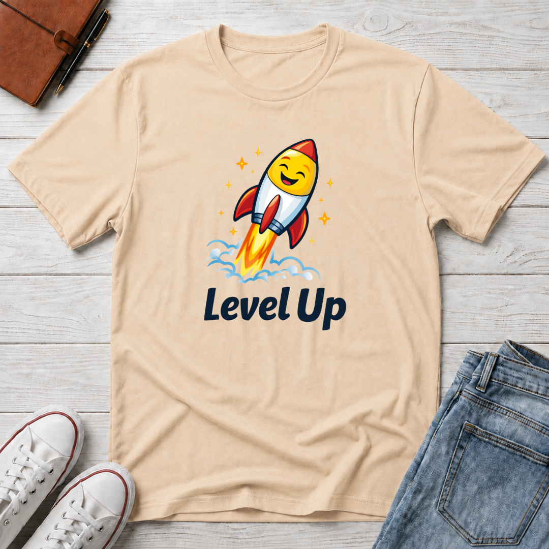 Level Up Rocket T-Shirt