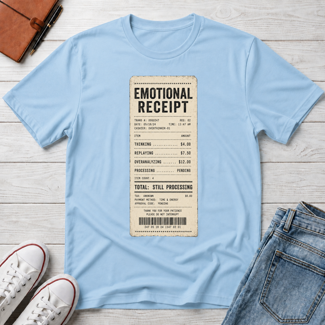 EMOTIONAL RECEIPT™ T-SHIRT