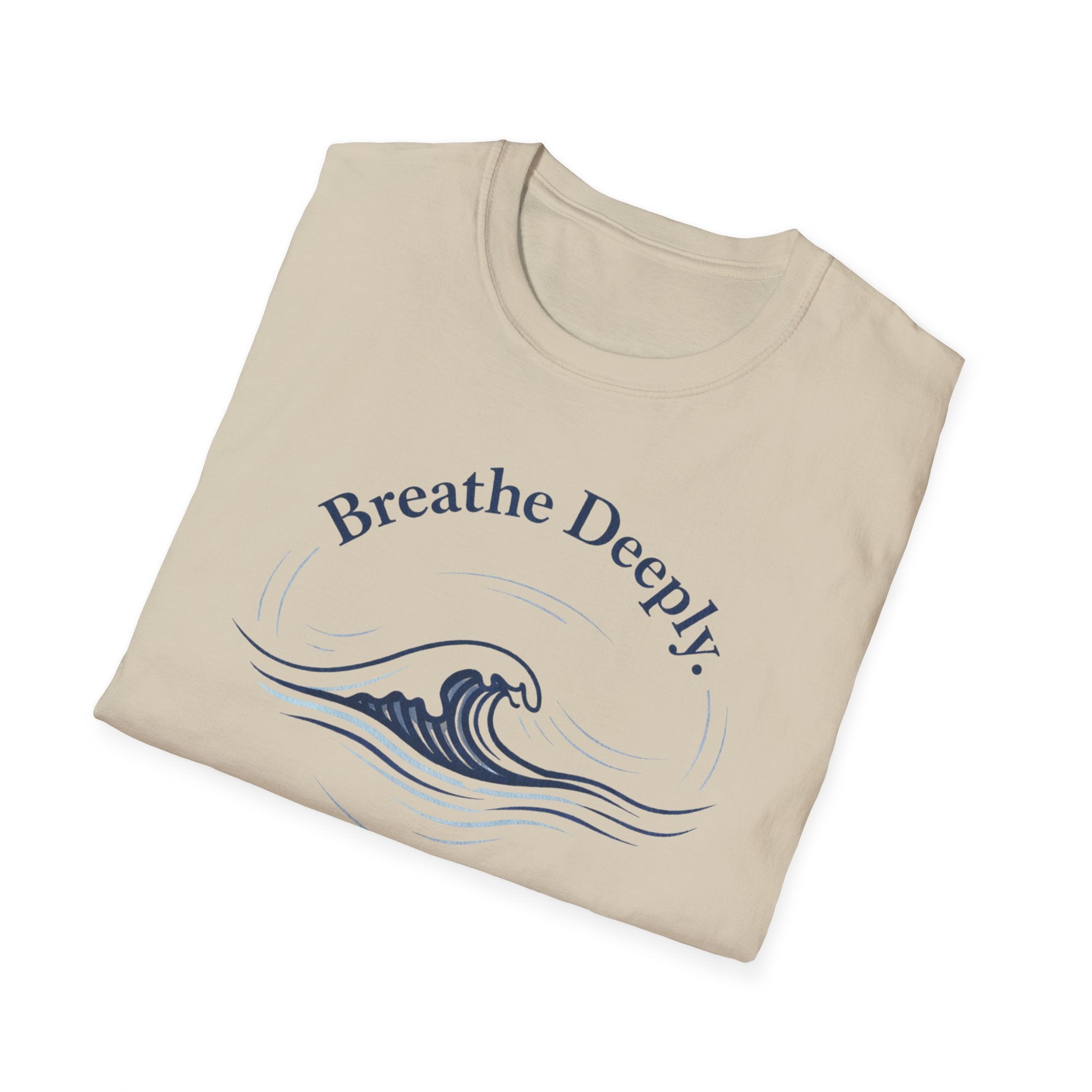 Breathe Deeply Wave T-Shirt