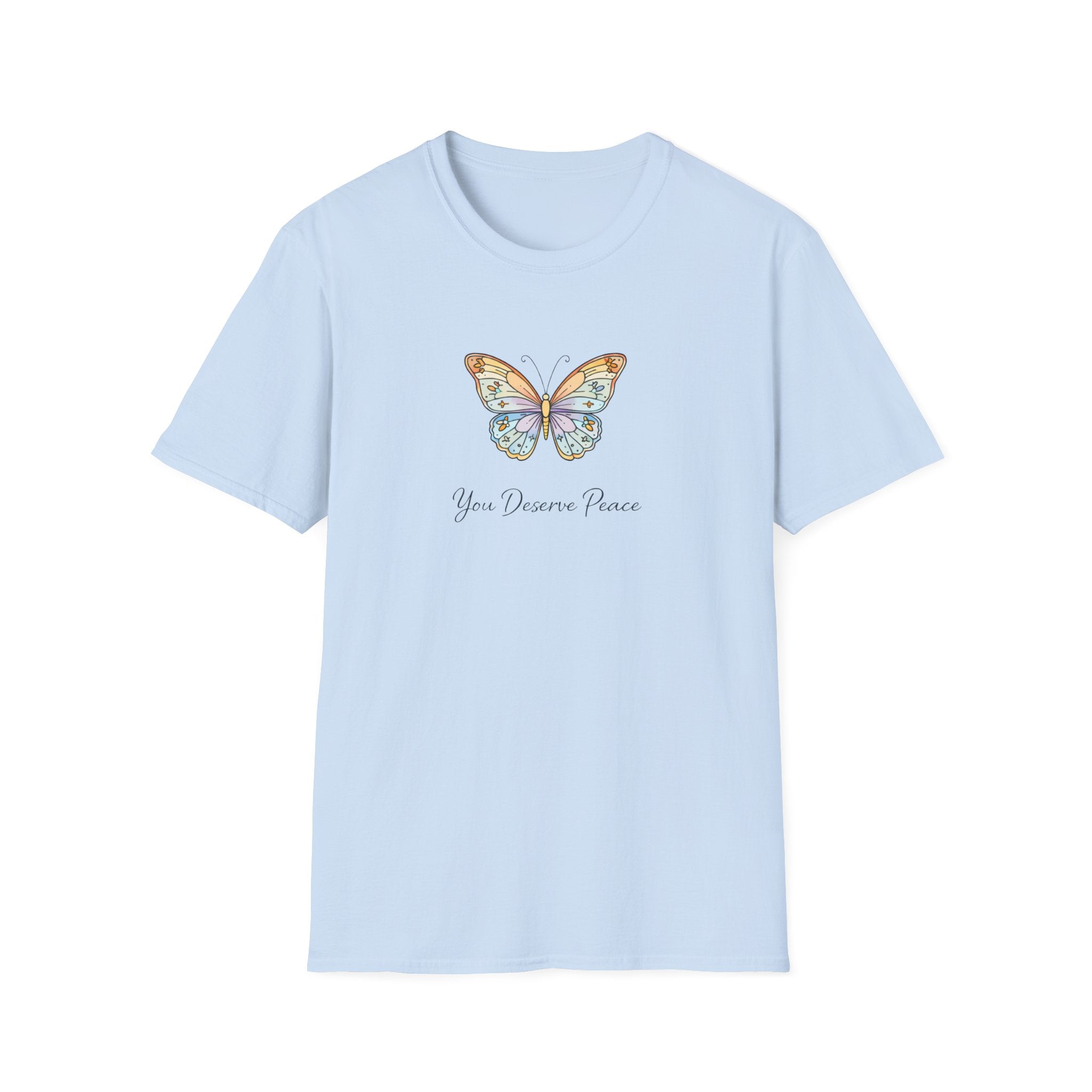 Deserve Peace Butterfly T-Shirt
