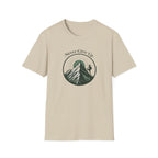 Never Give Up Mountain Graphic T-Shirt