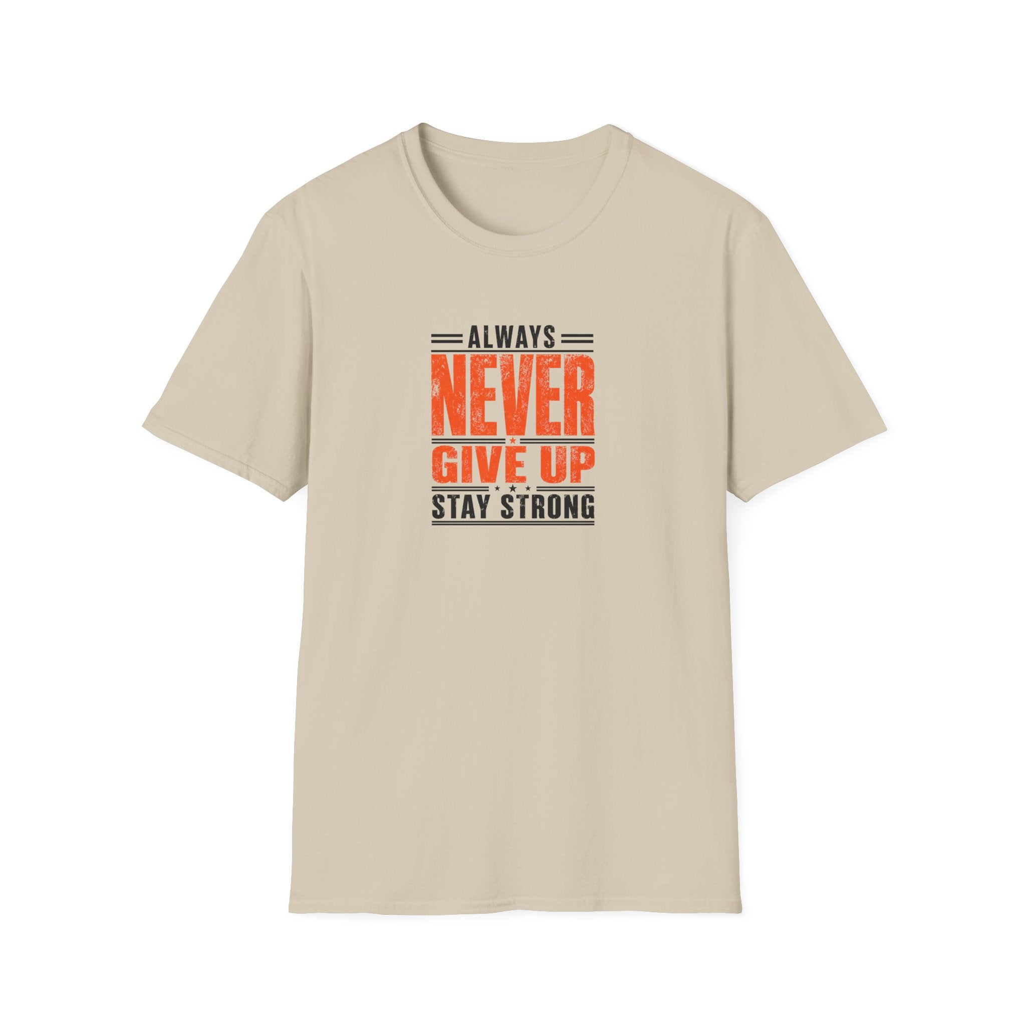 Never Give Up™ Motivational T-Shirt