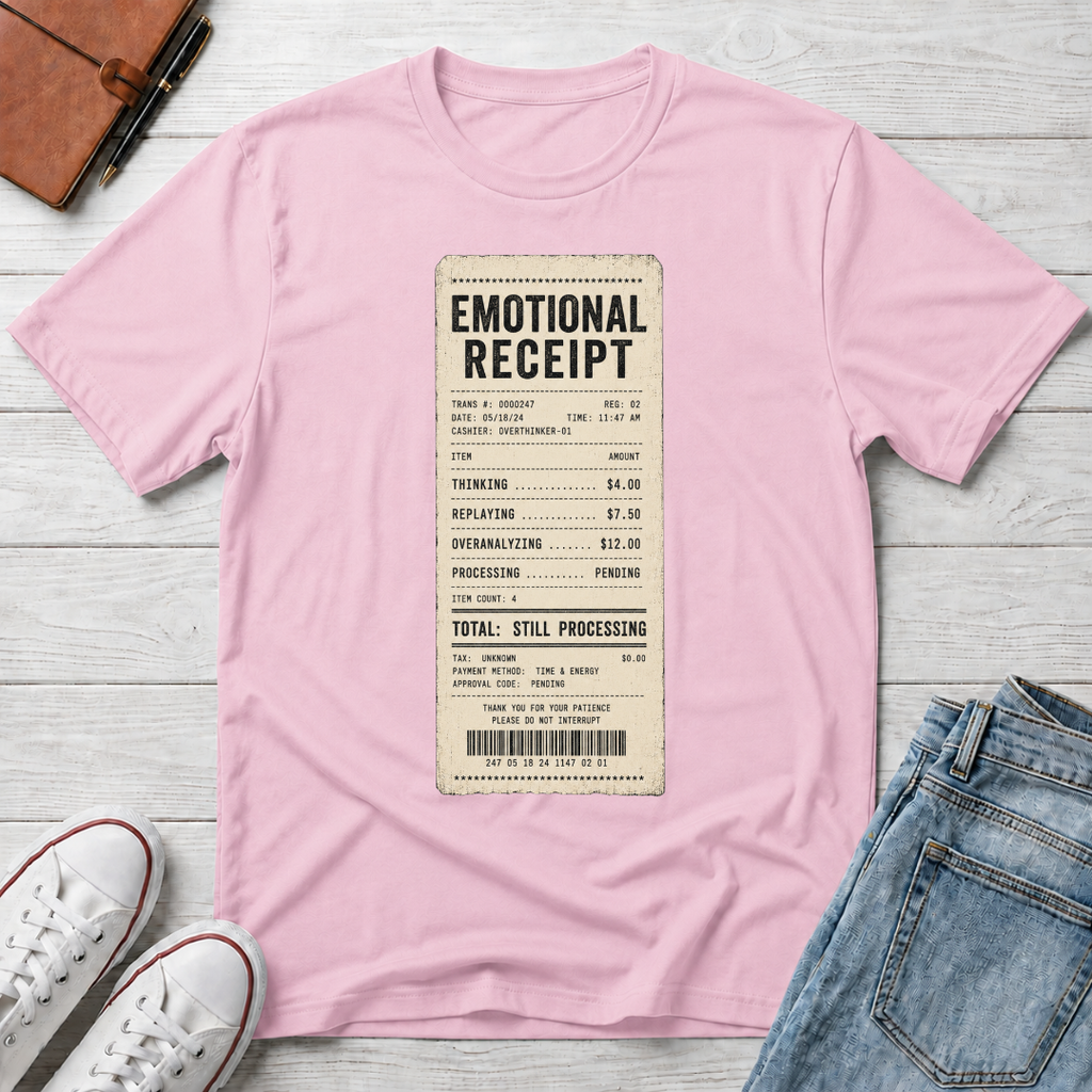 EMOTIONAL RECEIPT™ T-SHIRT