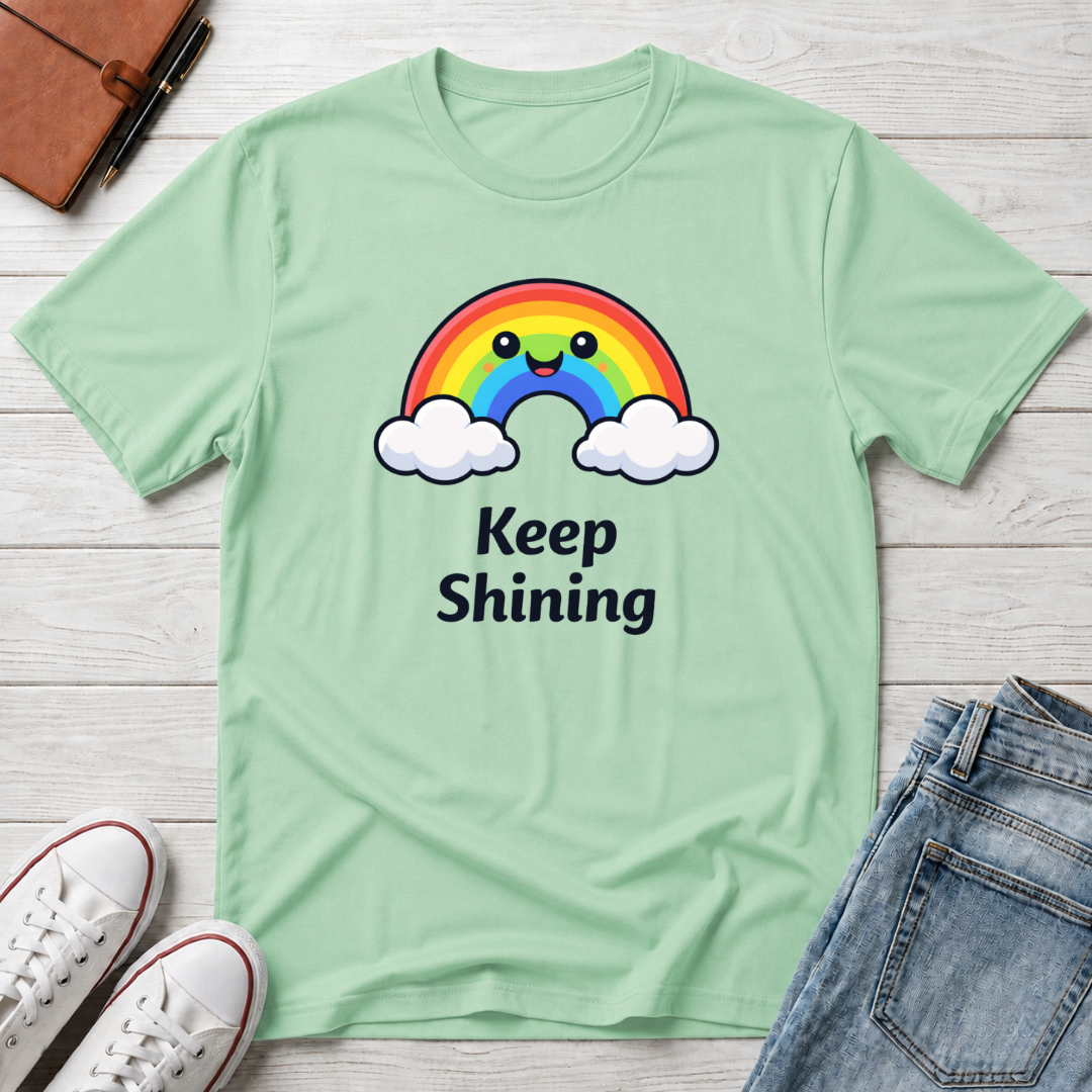 Keep Shining Rainbow T-Shirt
