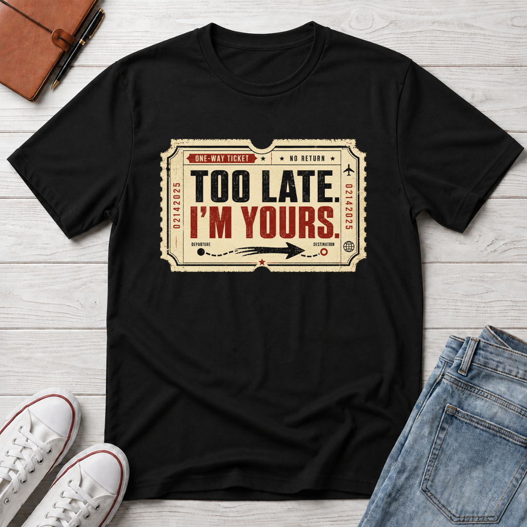 TOO LATE I'M YOURS™ T-SHIRT
