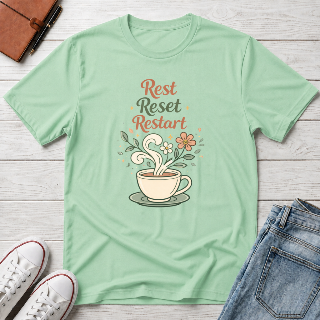 Rest Reset Restart T-Shirt