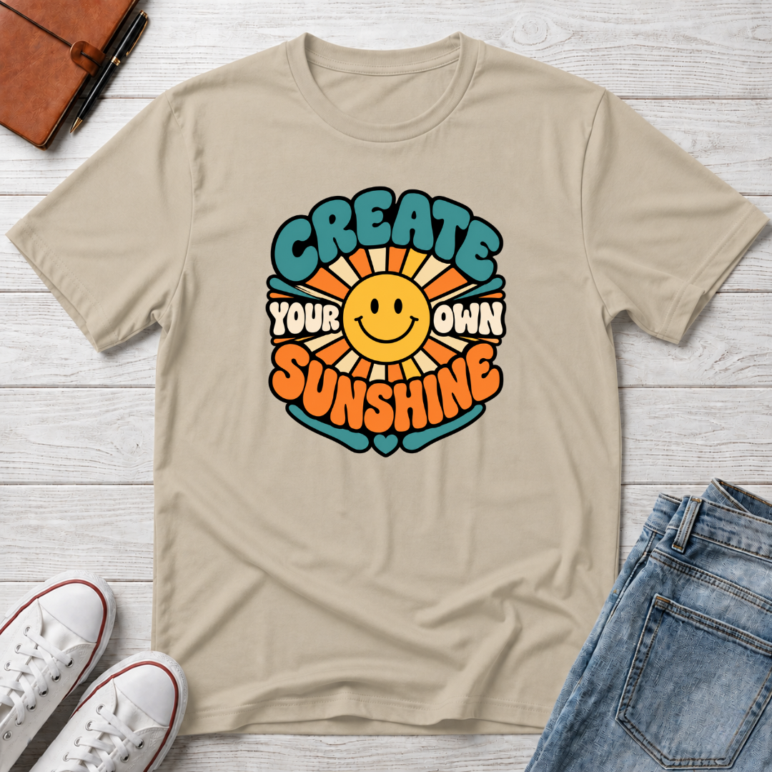 Choose Sunshine™ Positive Vibes Graphic T-Shirt