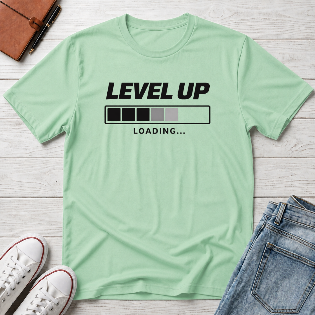 Level Up Mindset Graphic T-Shirt