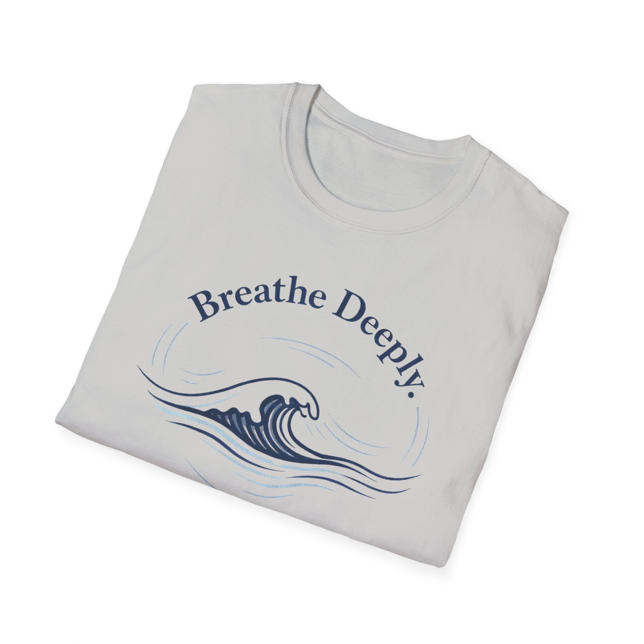 Breathe Deeply Wave T-Shirt