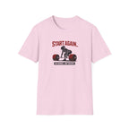 Start Again Motivational Graphic Tee