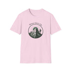 Never Give Up Mountain Graphic T-Shirt