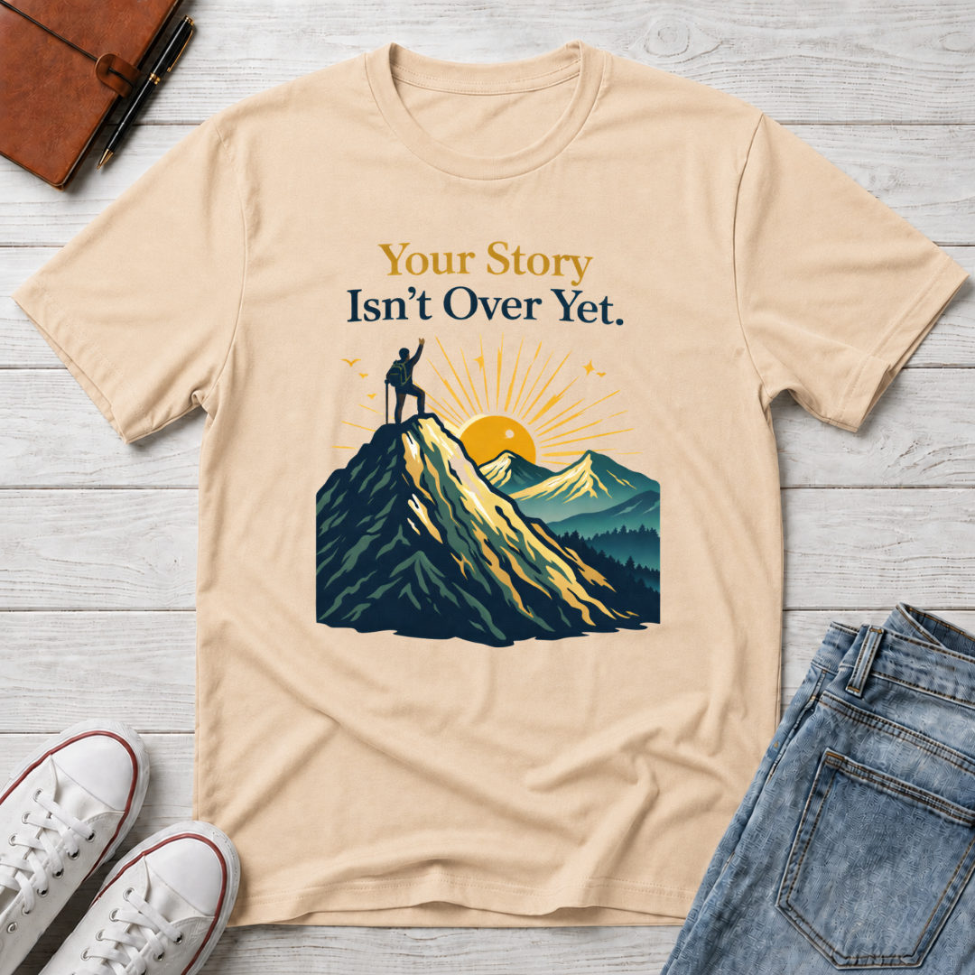Story Isn't Over Mountain T-Shirt