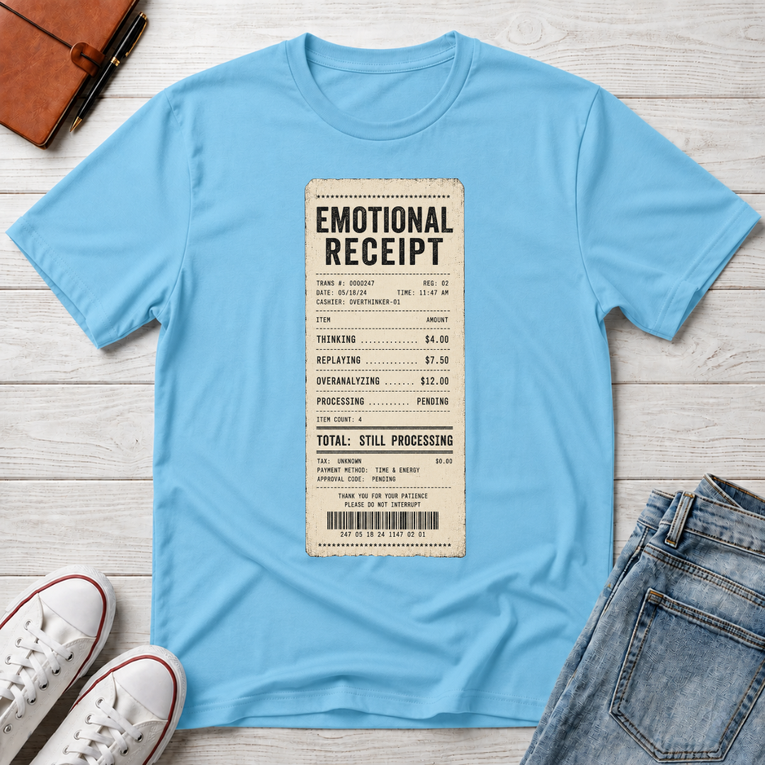 EMOTIONAL RECEIPT™ T-SHIRT